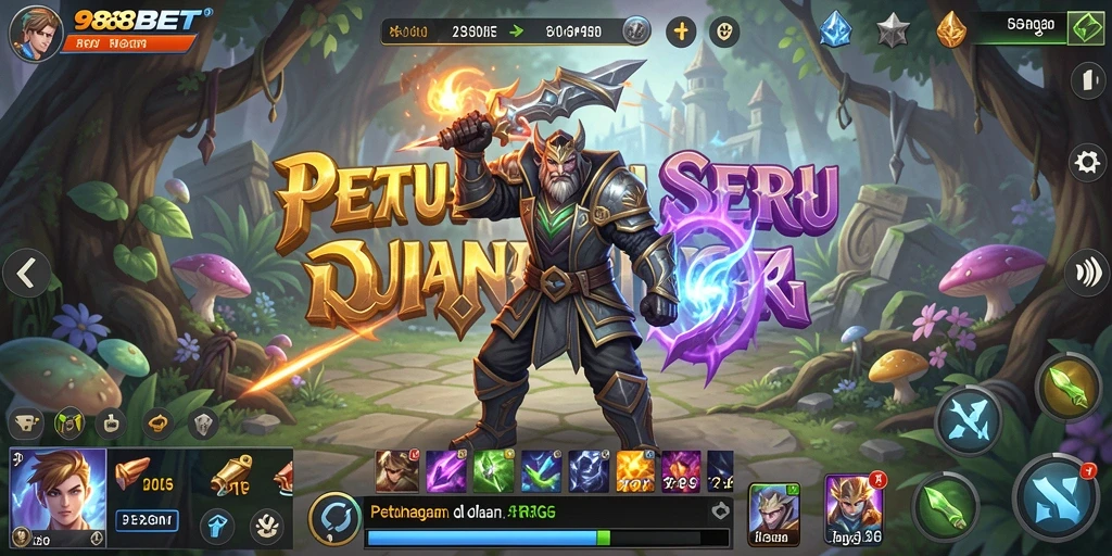 Tampilan gameplay seru dalam petualangan RPG 988BET.