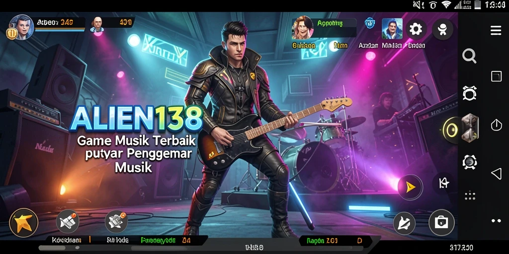 Tampilan gameplay <strong>ALIEN138</strong> yang interaktif dan menarik.