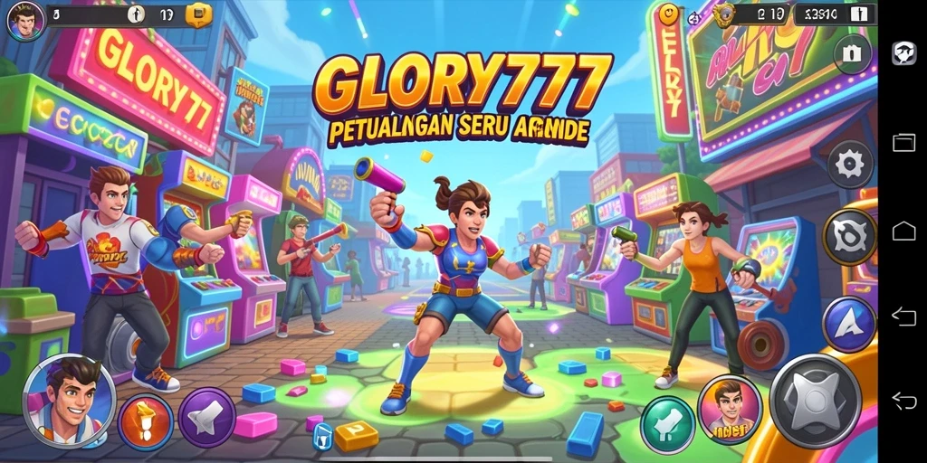 Screenshot gameplay GLORY777 menampilkan aksi seru dan grafik menarik.