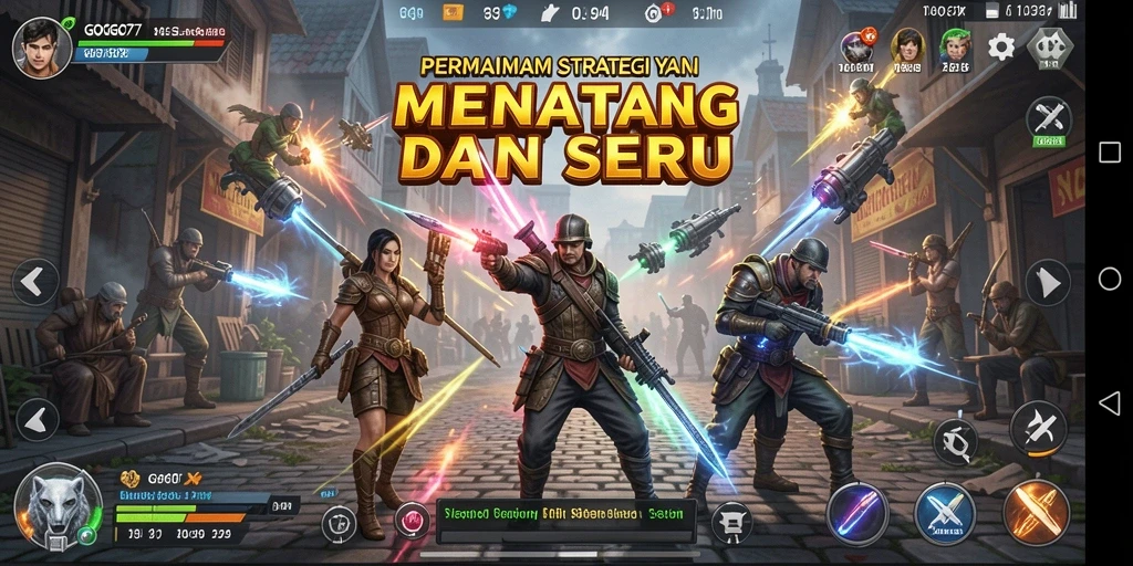 Gameplay seru GOGO77 dengan strategi mendalam dan tantangan.
