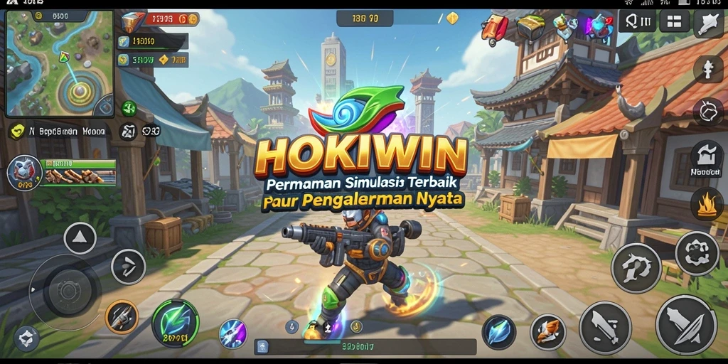 Tampilan gameplay HOKIWIN yang immersif dan interaktif.