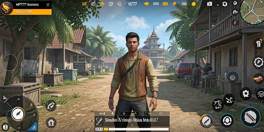 Gameplay HP777 yang menarik dengan grafis realistis.