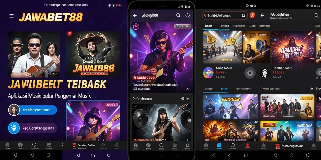 Tampilan gameplay JAWABET88 yang menarik dan interaktif saat menikmati musik.