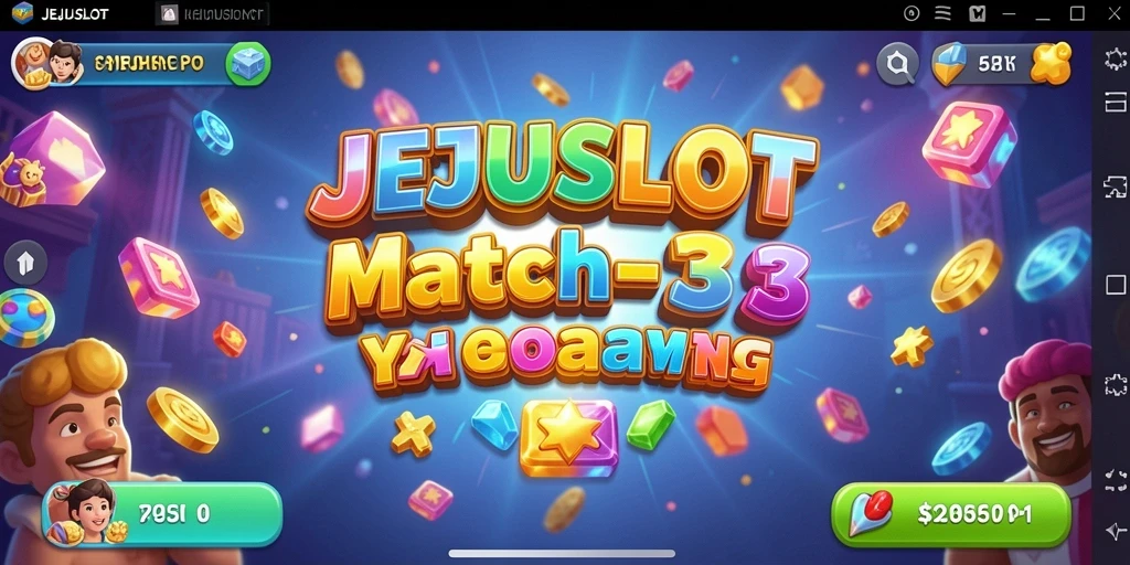 Tampilan gameplay JEJUSLOT yang seru dan penuh warna.