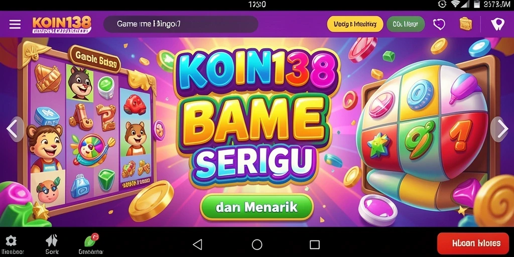 Screenshot KOIN138 menampilkan momen seru saat bermain Bingo.