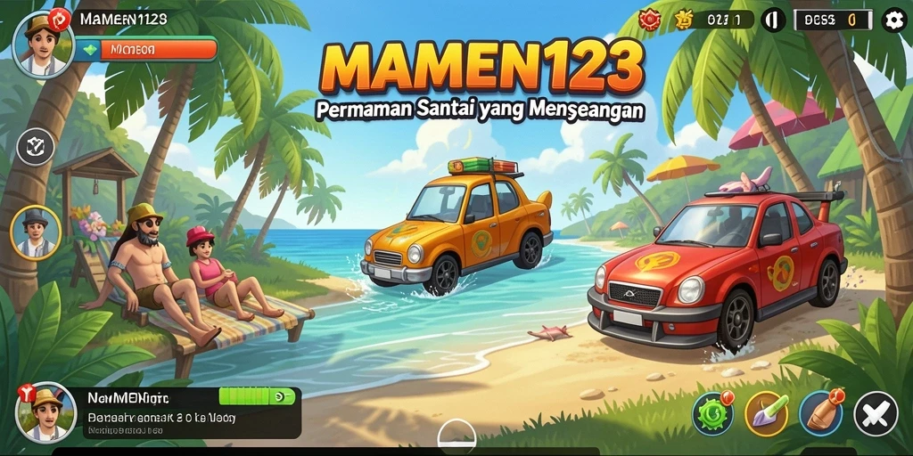 Tampilan gameplay menarik di MAMEN123 dengan tantangan seru.