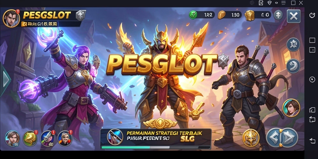 Tampilan gameplay PESGSLOT yang menarik dan strategis.