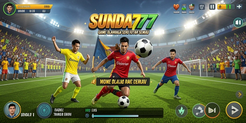 Tampilan gameplay seru dan menantang dari SUNDA777.